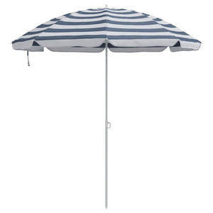 Ombrellone da Spiaggia Blu 206 x 206 x 212 cm 4010663
