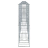 Cesto Gabbione con Copertura 1000x50x200 cm Ferro Zincato 3295175