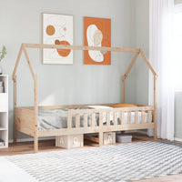 Giroletto per Bambini 90x190 cm in Legno Massello di Pino 850707