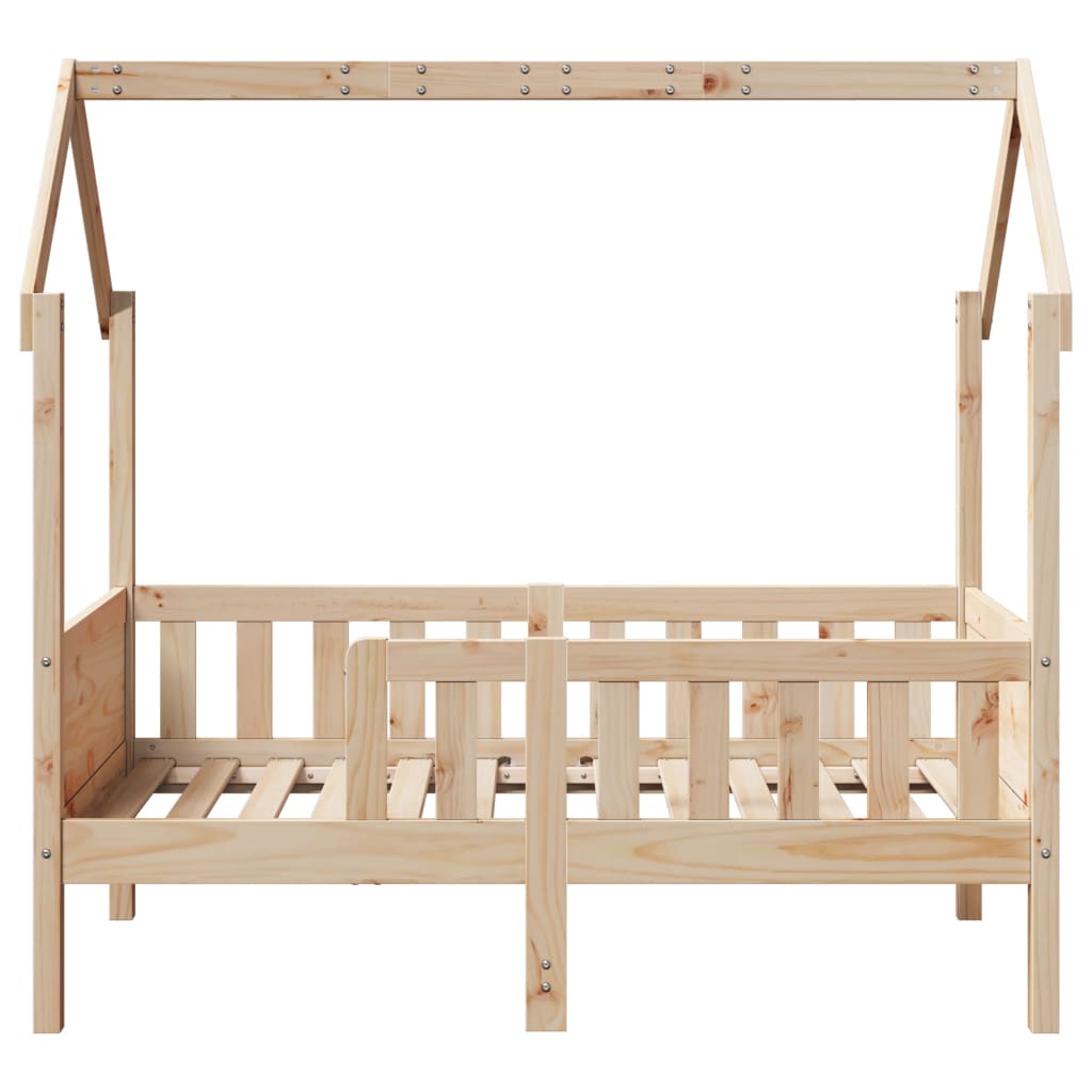 Giroletto Casetta per Bambini 70x140 cm Legno Massello di Pino 850713