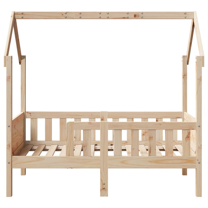 Giroletto Casetta per Bambini 70x140 cm Legno Massello di Pino 850713