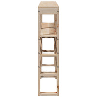 vidaXL Testiera con Ripiani 150 cm in Legno Massello di Pino