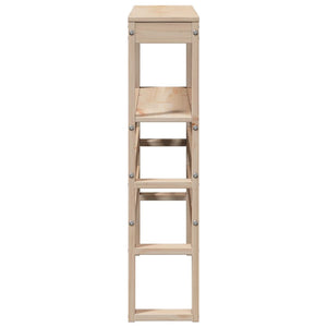 Testiera con Ripiani 100 cm in Legno Massello di Pino 850893