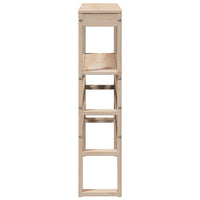 Testiera con Ripiani 75 cm in Legno Massello di Pino 850899