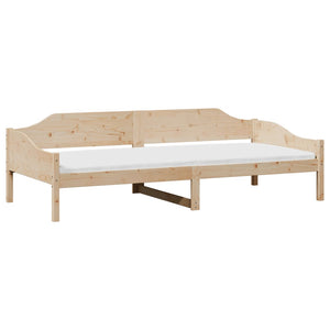 Letto senza Materasso 90x190 cm in Legno Massello di Pino 850917