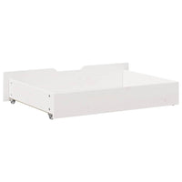 Cassettoni da Letto 2 pz Bianchi 85x55x17 cm in Legno di Pino 850927