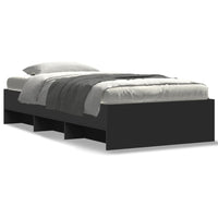 Giroletto Nero 90x200 cm in Legno Multistrato 3295675