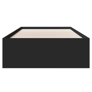 Giroletto Nero 90x200 cm in Legno Multistrato 3295675