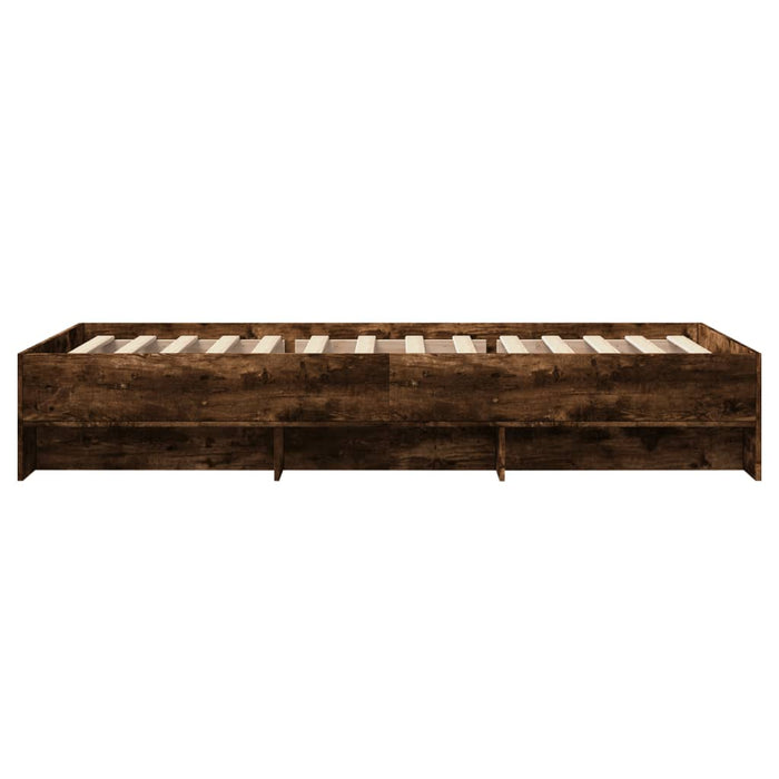 Giroletto senza Materasso Rovere Fumo 75x190 cm in Truciolato 3295713