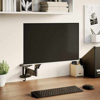 Supporto da Parete Monitor Schermo Max 27 Pollici Molla a Gas 4012168