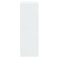 Credenza con Ante Bianca 68x37x109 cm Legno Multistrato 3295850