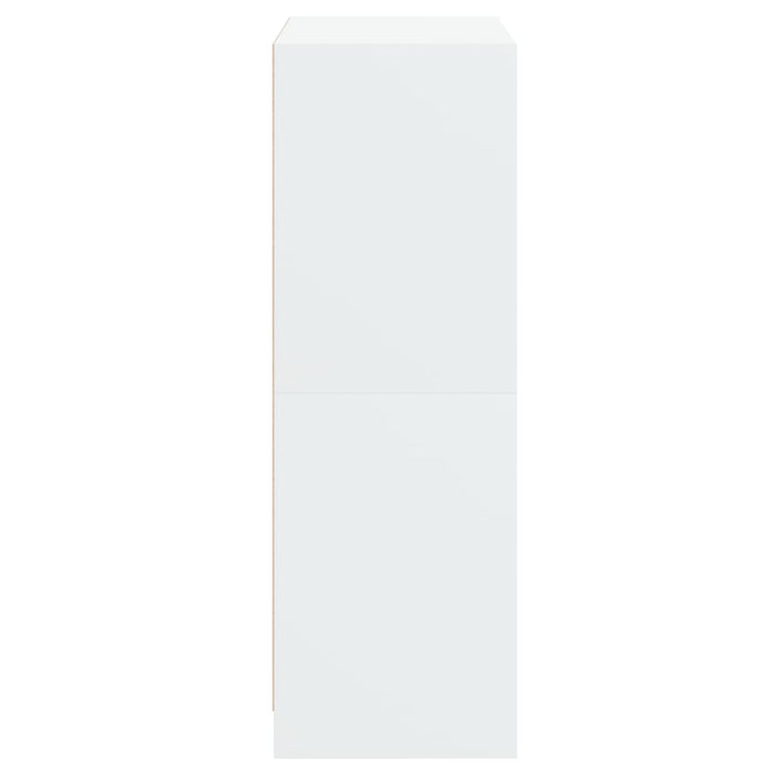 Credenza con Ante Bianca 68x37x109 cm Legno Multistrato 3295850