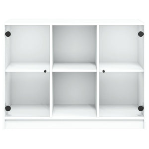 Credenza Bianca 102x37x75,5 cm in Truciolato