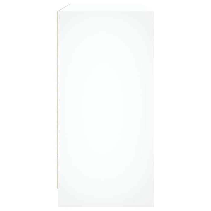 Credenza Bianca 102x37x75,5 cm in Truciolato