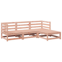 Set Divani da Giardino 4 pz in Legno Massello Abete Douglas 3299379