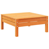 Set Divani Giardino 7 pz con Cuscini Marrone Cera Massello Pino