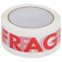 Nastro da Imballaggio 36pz Stampa FRAGILE Bianco 48 mm x 66 m 4012399
