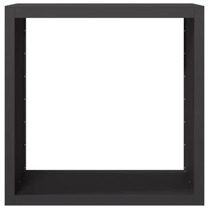 Portalegna 100 x 40 x 100 cm in acciaio nero 02_0043686