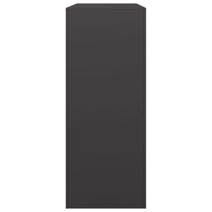 Rastrelliera per Legna da Ardere Nera 100x40x100 cm in Acciaio