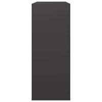 Rastrelliera per Legna da Ardere Nera 100x40x100 cm in Acciaio 850968