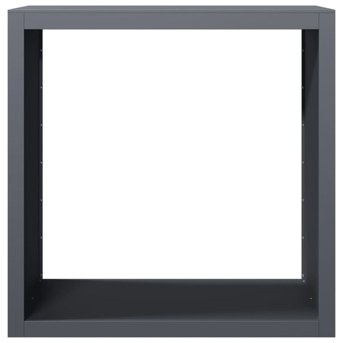 Portalegna 100 x 40 x 100 cm in acciaio antracite 02_0043684