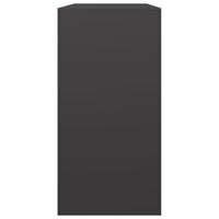 Rastrelliera per Legna da Ardere Nera 100x40x80 cm in Acciaio 850975