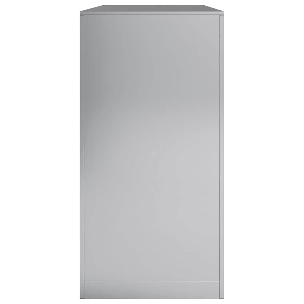 Rastrelliera per Legna da Ardere-Portalegna 100x40x80cm in Acciaio Zincato