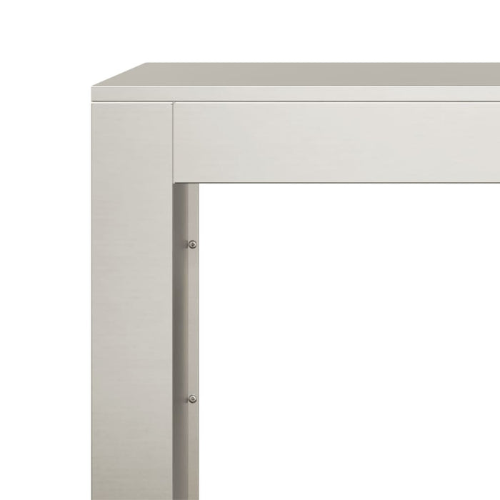 Rack per Legna da Ardere 100x40x80 cm in Acciaio Corten 850981