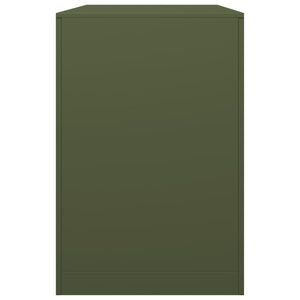 Rastrelliera per Legna da Ardere Verde 100x40x60 cm in Acciaio 850985