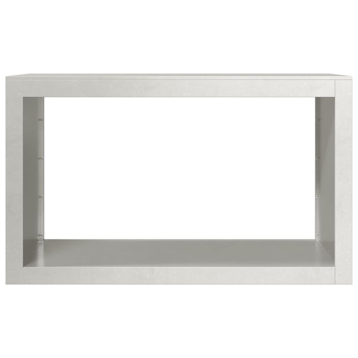 Rastrelliera per Legna da Ardere 100x40x60 cm in Acciaio Inox 850986