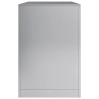 vidaXL Rastrelliera per Legna 100x40x60 cm in Acciaio Zincato