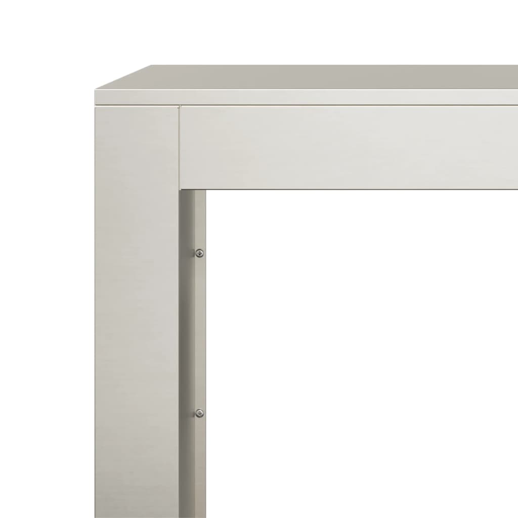 Rack per Legna da Ardere 100x40x60 cm in Acciaio Corten