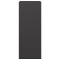 Rastrelliera per Legna da Ardere Nera 60x40x100 cm in Acciaio 850989