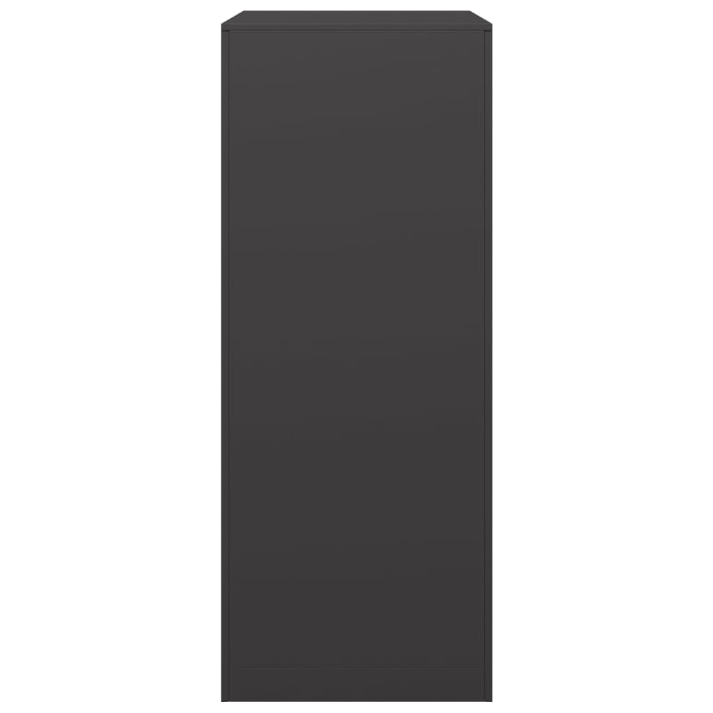 Portalegna 60 x 40 x 100 cm in acciaio nero 02_0043720