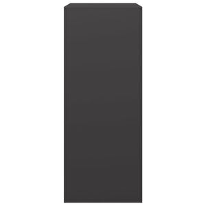 Portalegna 60 x 40 x 100 cm in acciaio nero 02_0043720