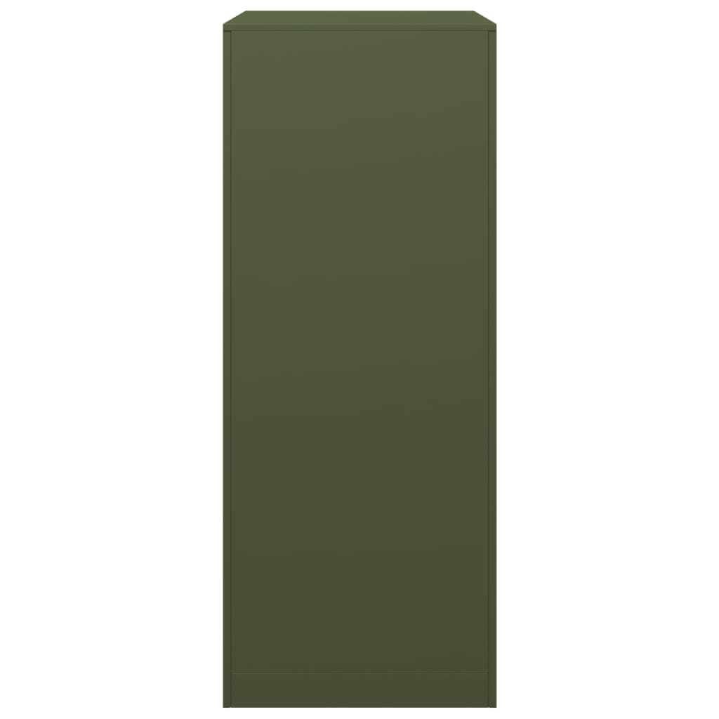 Portalegna 60 x 40 x 100 cm in acciaio verde 02_0043721