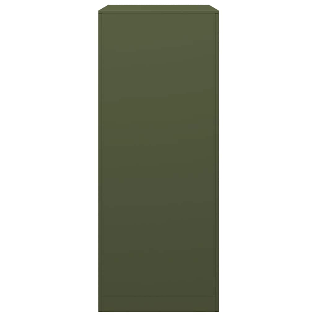 vidaXL Rastrelliera per Legna da Ardere Verde 60x40x100 cm in Acciaio