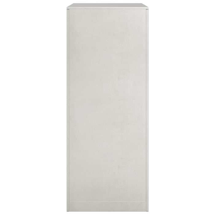 Portalegna 60 x 40 x 100 cm in acciaio inox marrone 02_0043724