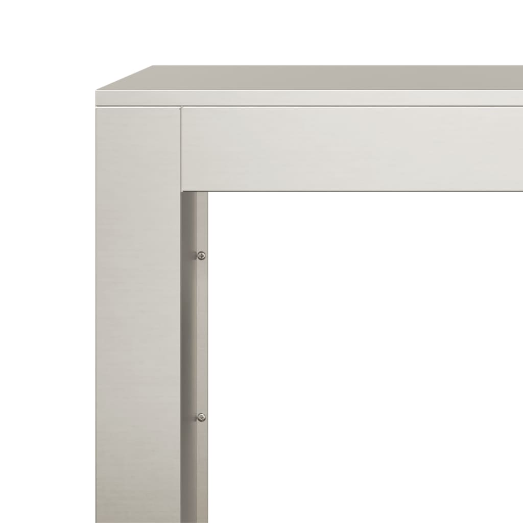 Rack per Legna da Ardere 60x40x100 cm in Acciaio Corten 850995