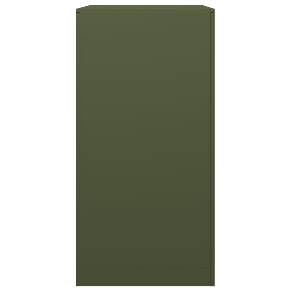 Rastrelliera per Legna da Ardere-Portalegna Verde 60x40x80 cm in Acciaio