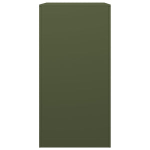 Portalegna 60 x 40 x 80 cm in acciaio verde 02_0043735