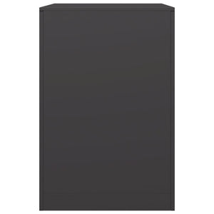 Rastrelliera per Legna da Ardere Nera 60x40x60 cm in Acciaio 851003