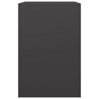 Rastrelliera per Legna da Ardere-Portalegna Nera 60x40x60 cm in Acciaio