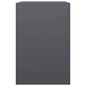 Rastrelliera per Legna da Ardere Antracite 60x40x60 cm Acciaio 851005