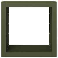 Portalegna 60 x 40 x 60 cm in acciaio verde 02_0043728