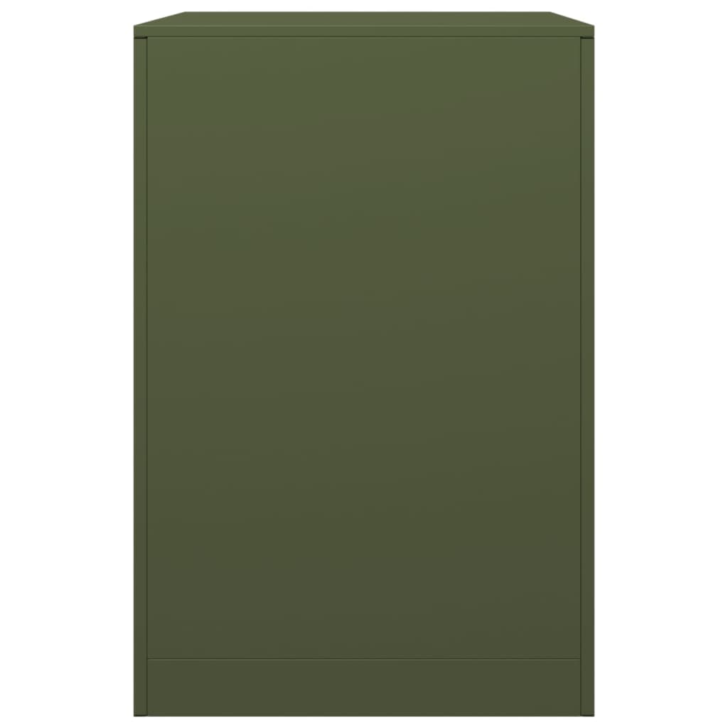 Rastrelliera per Legna da Ardere-Portalegna Verde 60x40x60 cm in Acciaio