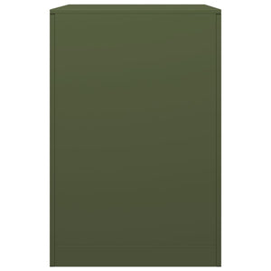 Rastrelliera per Legna da Ardere-Portalegna Verde 60x40x60 cm in Acciaio