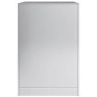 Rastrelliera per Legna 60x40x60 cm in Acciaio Zincato 851008