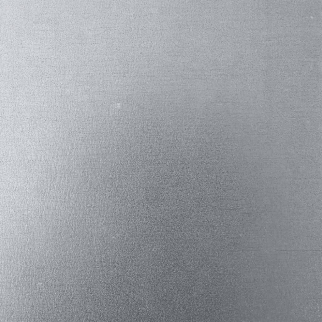 Portalegna 60 x 40 x 60 cm in acciaio zincato grigio 02_0043730