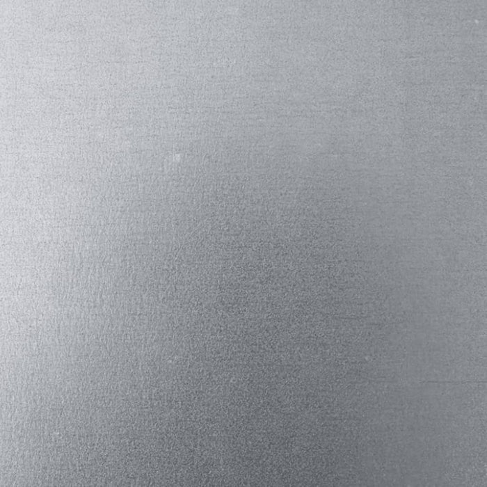 Vassoio per fioriera aiuola rialzata piante fiori terrazza giardino giardino 100 x 100 x 26 cm acciaio inossidabile Argento 02_0039276